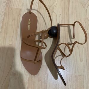 Cult Gaia Eden Leather Sandals